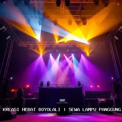 Sewa Lampu Panggung Boyolali: Atmosfer Megah untuk Acara Anda