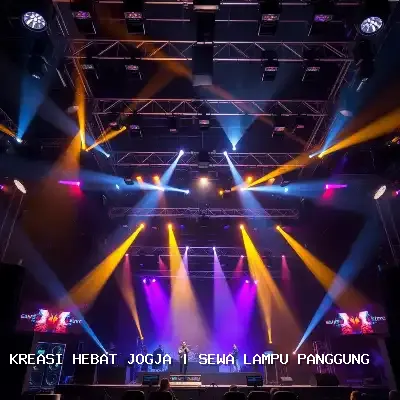 Sewa Lampu Panggung Jogja dengan Atmosfer Megah