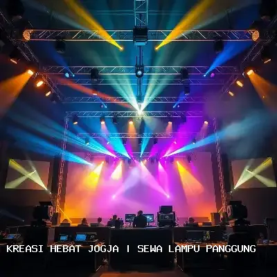 Sewa Lampu Panggung Jogja dengan Atmosfer Megah