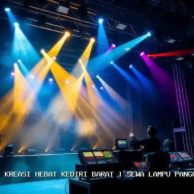 sewa lampu panggung Kediri Barat