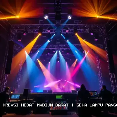 Sewa Lampu Panggung Madiun Barat – Atmosfer Megah