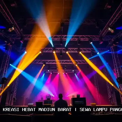 Sewa Lampu Panggung Madiun Barat – Atmosfer Megah