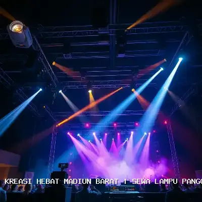 Sewa Lampu Panggung Madiun Barat – Atmosfer Megah