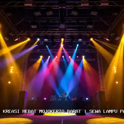 Sewa Lampu Panggung Mojokerto Barat – Atmosfer Megah