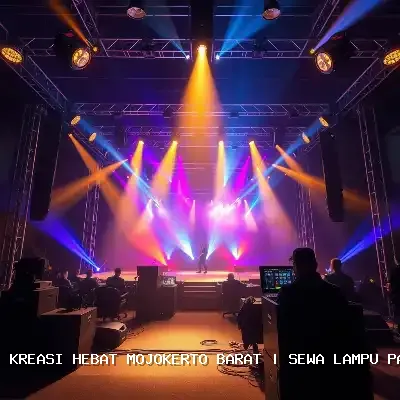 Sewa Lampu Panggung Mojokerto Barat – Atmosfer Megah