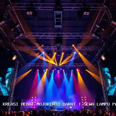 Sewa Lampu Panggung Mojokerto Barat – Atmosfer Megah