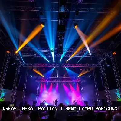 sewa lampu panggung Pacitan