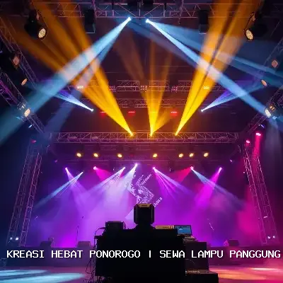sewa lampu panggung Ponorogo