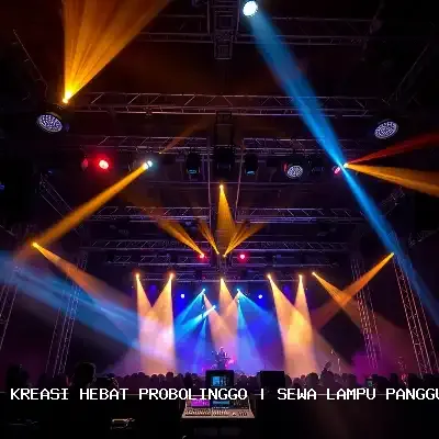 sewa lampu panggung Probolinggo