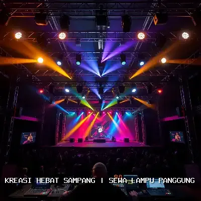 sewa lampu panggung Sampang