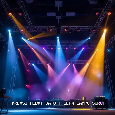 sewa lampu sorot Batu