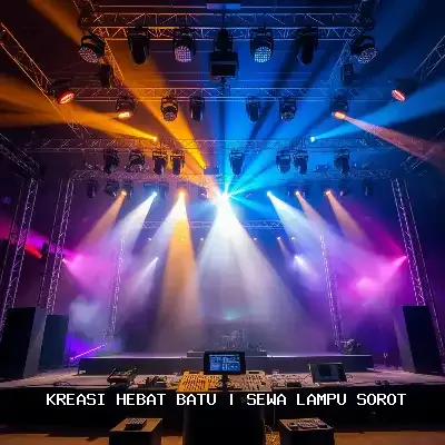 Sewa Lampu Sorot Batu