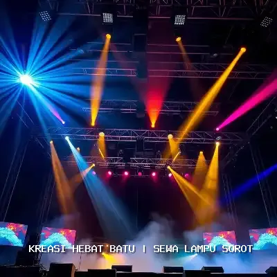 Sewa Lampu Sorot Batu