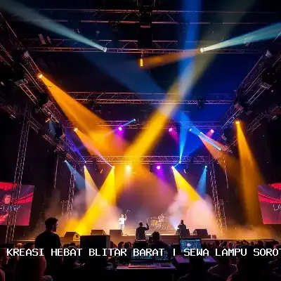 sewa lampu sorot Blitar Barat