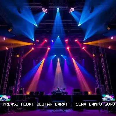 Sewa Lampu Sorot Blitar Barat