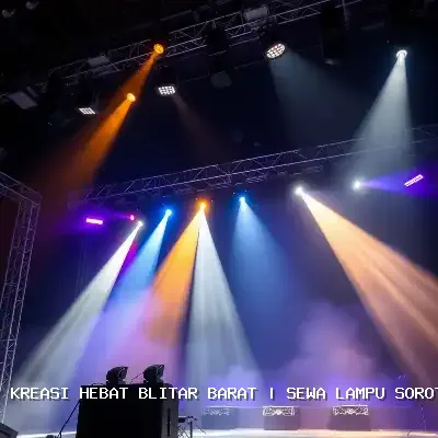 Sewa Lampu Sorot Blitar Barat