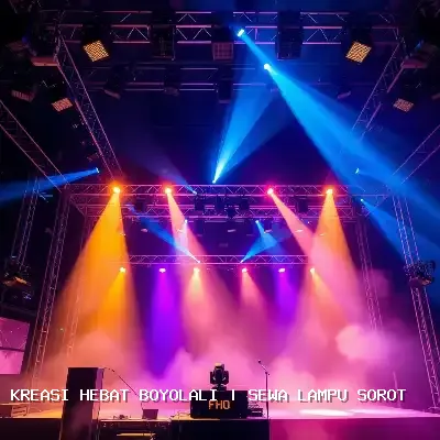 sewa lampu sorot Boyolali