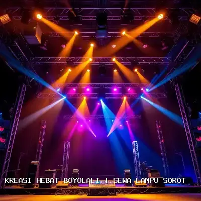 Sewa Lampu Sorot Boyolali untuk Event Memukau