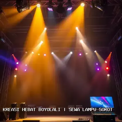 Sewa Lampu Sorot Boyolali untuk Event Memukau