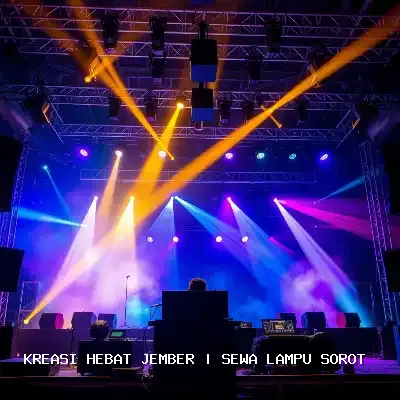 Sewa Lampu Sorot Jember