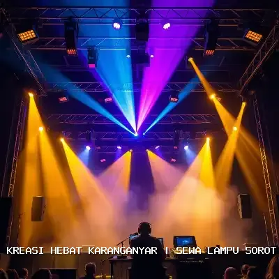 sewa lampu sorot Karanganyar