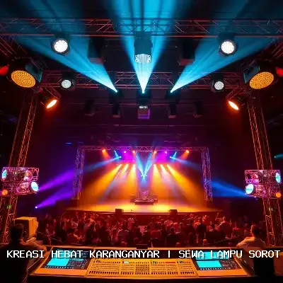 Sewa Lampu Sorot Karanganyar dengan Atmosfer Megah