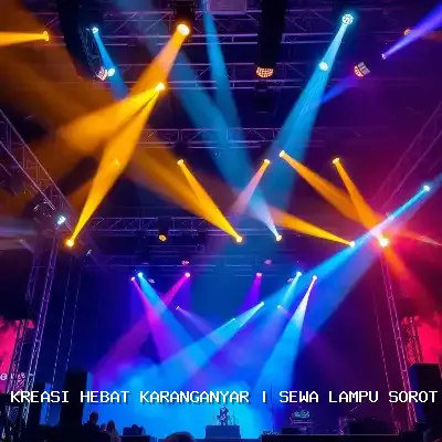 Sewa Lampu Sorot Karanganyar dengan Atmosfer Megah