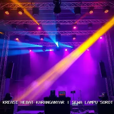 Sewa Lampu Sorot Karanganyar dengan Atmosfer Megah