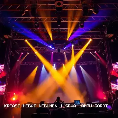 Sewa Lampu Sorot Kebumen: Atmosfer Megah untuk Setiap Acara