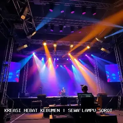 Sewa Lampu Sorot Kebumen: Atmosfer Megah untuk Setiap Acara
