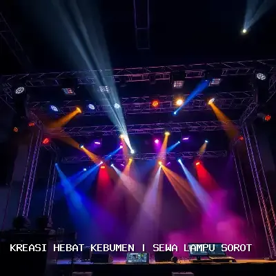 Sewa Lampu Sorot Kebumen: Atmosfer Megah untuk Setiap Acara