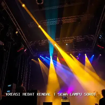 Sewa Lampu Sorot Kendal untuk Atmosfer Megah