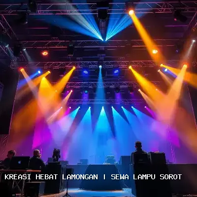 sewa lampu sorot Lamongan