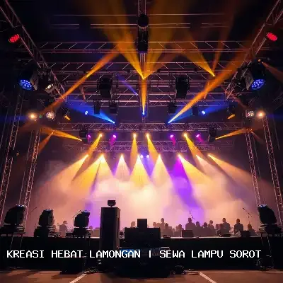 Sewa Lampu Sorot Lamongan