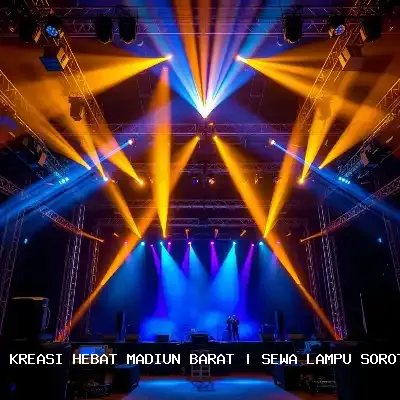 Sewa Lampu Sorot Madiun Barat