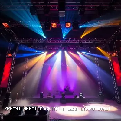 sewa lampu sorot Magetan