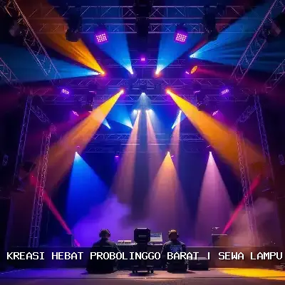 sewa lampu sorot Probolinggo Barat