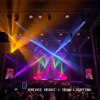 Sewa Lighting untuk Event Megah