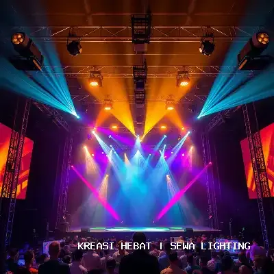 Sewa Lighting untuk Event Megah