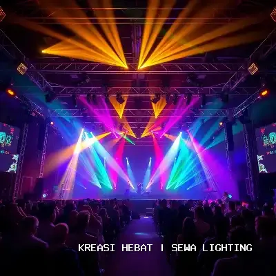 Sewa Lighting untuk Event Megah