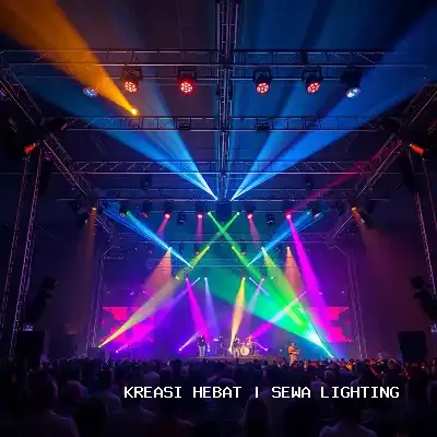 Sewa Lighting untuk Event Megah