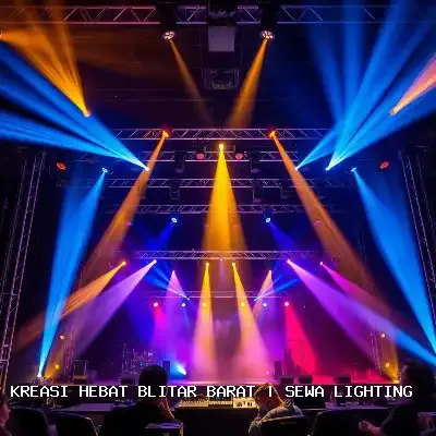 sewa lighting Blitar Barat