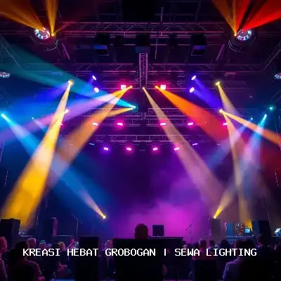 Sewa Lighting Grobogan: Atmosfer Megah untuk Setiap Acara