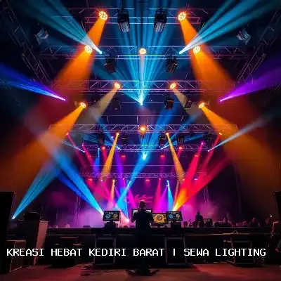 sewa lighting Kediri Barat