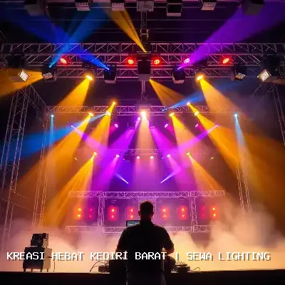 Sewa Lighting Kediri Barat – Atmosfer Megah untuk Event Anda