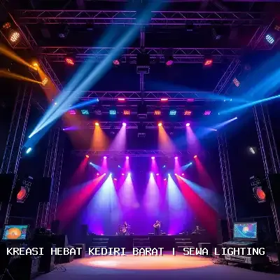 Sewa Lighting Kediri Barat – Atmosfer Megah untuk Event Anda