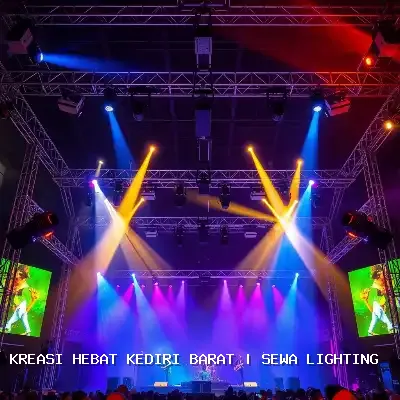 Sewa Lighting Kediri Barat – Atmosfer Megah untuk Event Anda