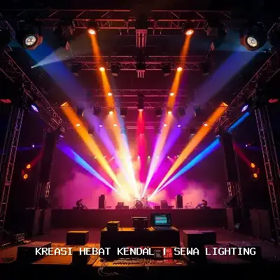 Sewa Lighting Kendal untuk Atmosfer Panggung Memukau