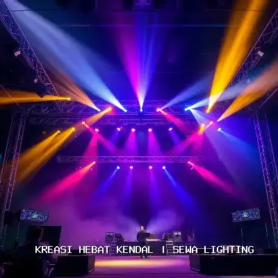 Sewa Lighting Kendal untuk Atmosfer Panggung Memukau