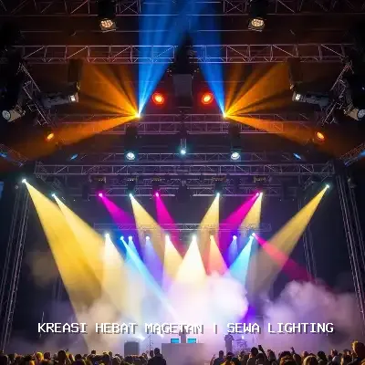 Sewa Lighting Magetan – Atmosfer Megah untuk Event Anda